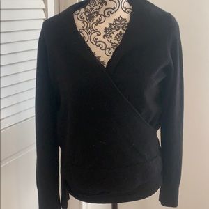 EVERLANE  Cashmere fake wrap sweater